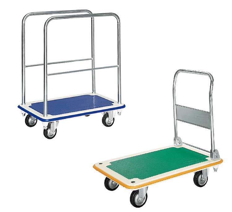 運搬台車（スチール製・アルミ製）Xe đẩy hàng（Loại bằng thép / Bằng nhôm）
